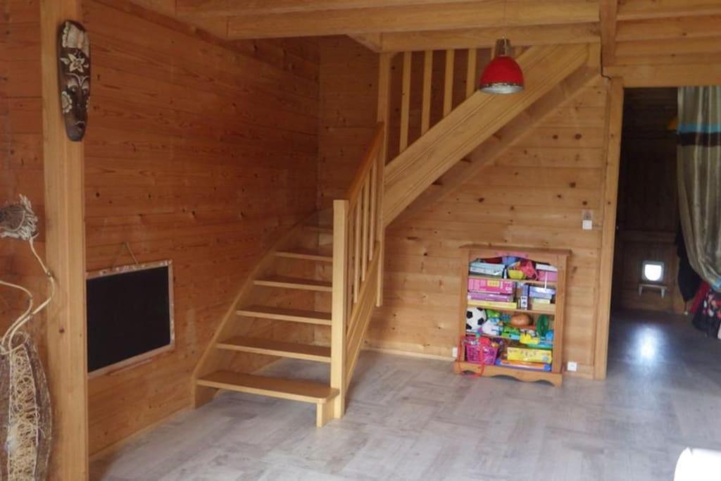 Chalet Familial En Bois A 150 M De La Mer Santec Exterior photo