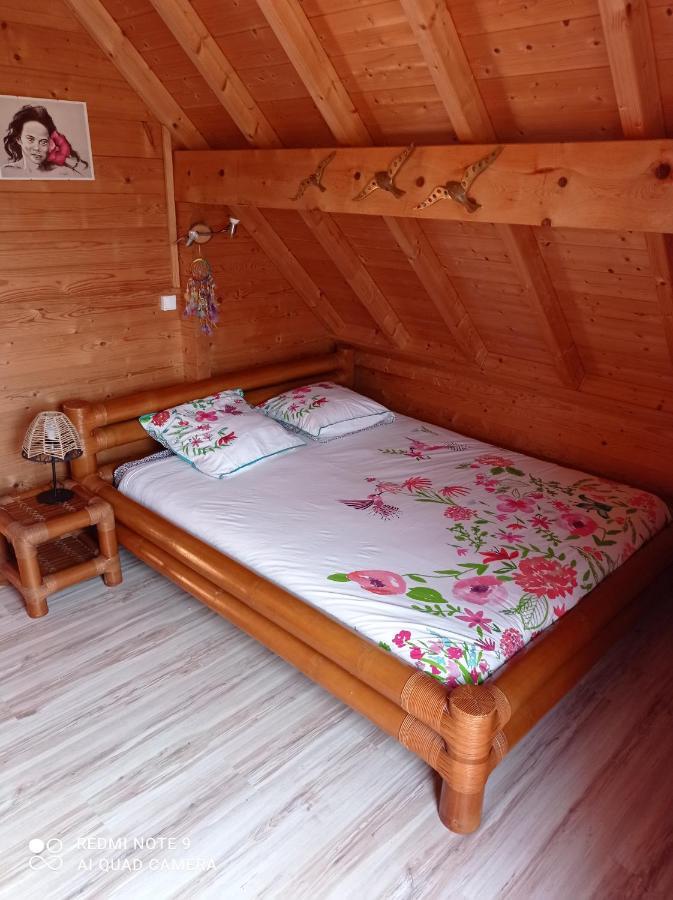 Chalet Familial En Bois A 150 M De La Mer Santec Exterior photo